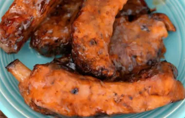 Smoky and tender barbecued spareribs recipe