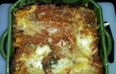 Smoky Eggplant Kale Vegetarian Lasagna