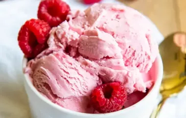 Smooth Raspberry Ice Cream