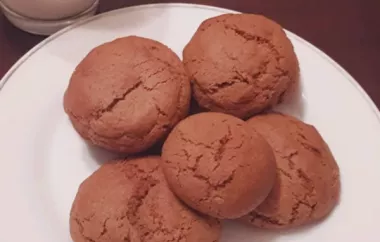 Soft Molasses Cookies II Recipe