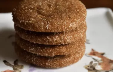 Soft Molasses Cookies III