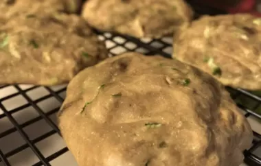 Soft Zucchini Spice Cookies