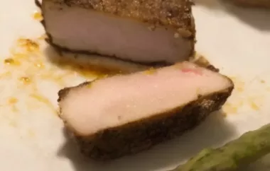 Sorta-Blackened Chile-Rubbed Pork