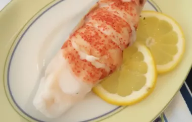 Sous Vide Butter Poached Lobster Tails Recipe