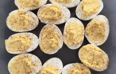 Southern Deviled Eggs Recipe