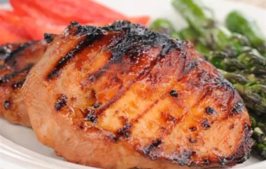 Southern Sweet Grilled Pork Chops