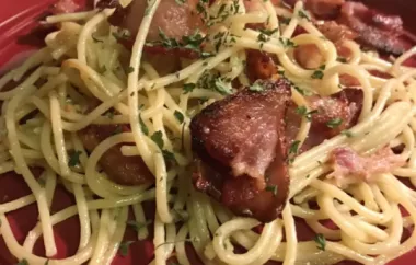 Spaghetti with Bacon