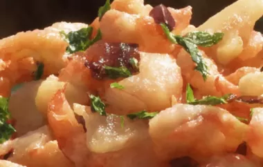 Spanish Pan-Fried Shrimp with Garlic Recipe