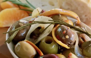 Spice up your appetizer game with these delicious kicked-up olives