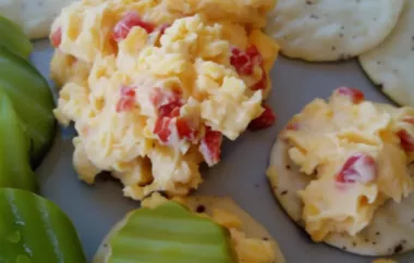 Spice up your cheese game with a twist on classic pimento cheese