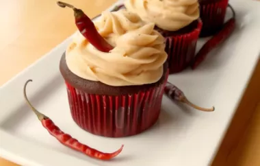 Spice up your dessert game with these decadent and flavorful cupcakes!