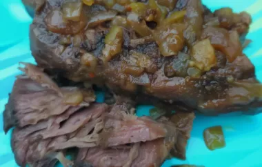 Spice up your dinner with this flavorful Mexican pot roast recipe!