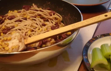 Spice up your dinner with this sassy spaghetti recipe!