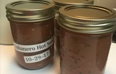 Spice up your dishes with this Homemade Habanero Hot Sauce