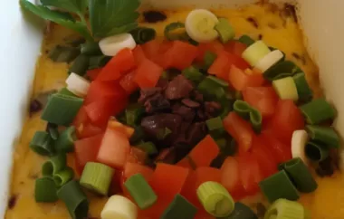 Spice up your gathering with this delicious Southwest Baked Chili Dip