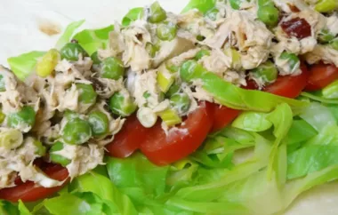 Spice up your lunch with this flavorful Spicy Mexican Tuna Salad