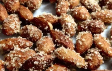 Spice up your snack game with these Sweet and Spicy Almonds