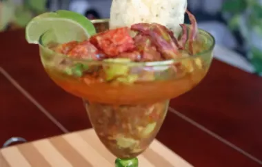 Spice up your taste buds with this refreshing and flavorful ceviche recipe