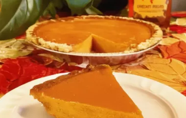 Spice up your traditional pumpkin pie with a delicious twist of Fireball whisky.
