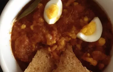 Spiced Egg Curry