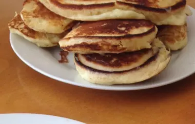 Spiced Maple Pancakes