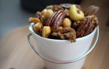Spiced Nuts with Sweet and Savory Flavors