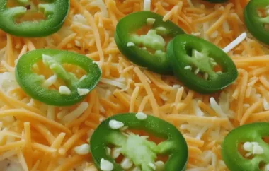 Spicy and Cheesy Jalapeno Dip Recipe