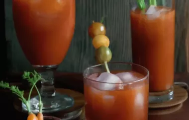 Spicy and Delicious Bloody Mary Mix