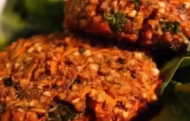 Spicy and Delicious Cajun Veggie Burgers with Nutty Kasha