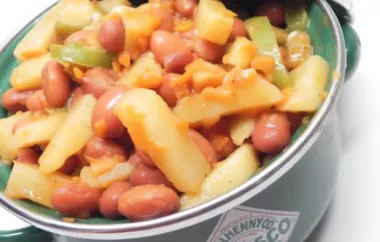Spicy and Flavorful Arizona Cactus and Beans