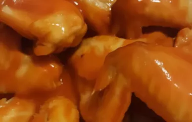 Spicy and Flavorful Baked Blazing Hot Wings Recipe