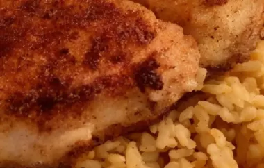 Spicy and Flavorful Cajun Crusted Snapper Fillets Recipe