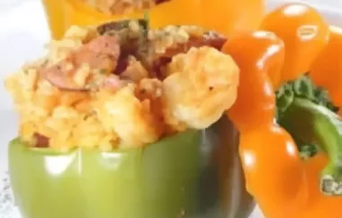 Spicy and Flavorful Cajun-Style Stuffed Peppers