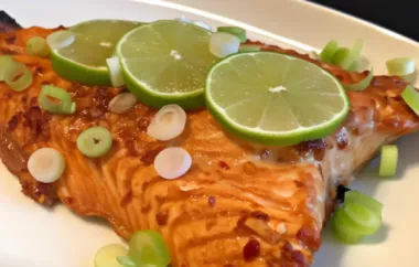 Spicy and Flavorful Chile-Garlic BBQ Salmon