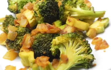 Spicy and flavorful Indian Broccoli Junka