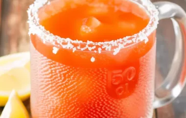 Spicy and flavorful Michelada recipe straight from Joe's kitchen