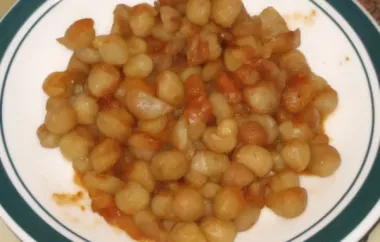 Spicy and Flavorful Pakistani Chickpeas