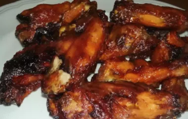 Spicy and Flavorful Rubbed Chicken Wings