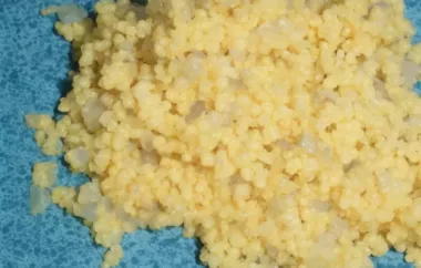 Spicy and Nutritious Vegan Curried Millet Recipe