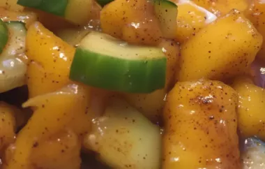Spicy and Refreshing Mexican Mango Salsa
