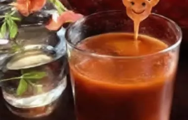 Spicy and Savory Bloody Mary Mix Recipe