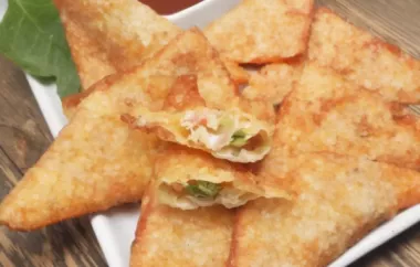 Spicy and Savory Chipotle Bacon Jalapeno Wontons
