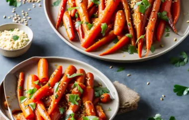 Spicy and Tangy Algerian Carrots