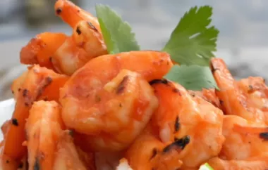 Spicy and Tangy Bloody Shrimp