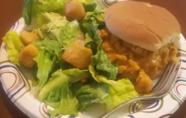 Spicy and Tangy Buffalo Chicken Sloppy Joes Recipe