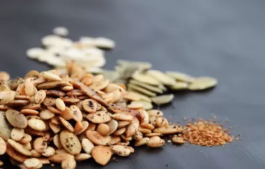 Spicy and Tangy Roasted Tajin Pumpkin Seeds