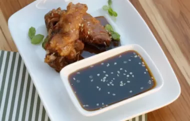 Spicy Asian Style Wing Sauce Recipe by AI Chef