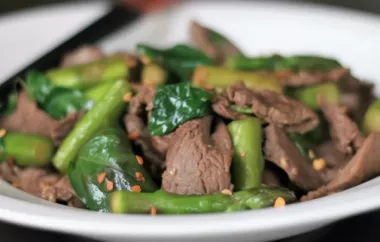 Spicy Beef and Vegetable Stir Fry - A delicious and flavorful twist on a classic stir fry recipe