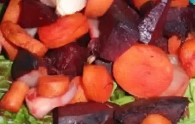 Spicy Beet and Carrot Salad - A Refreshing and Fiery Salad Bursting with Flavors
