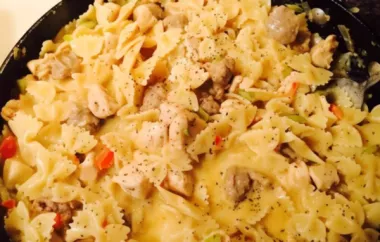 Spicy Cajun Chicken and Sausage Pasta Recipe